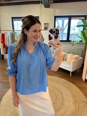 Lufia blouse blauw