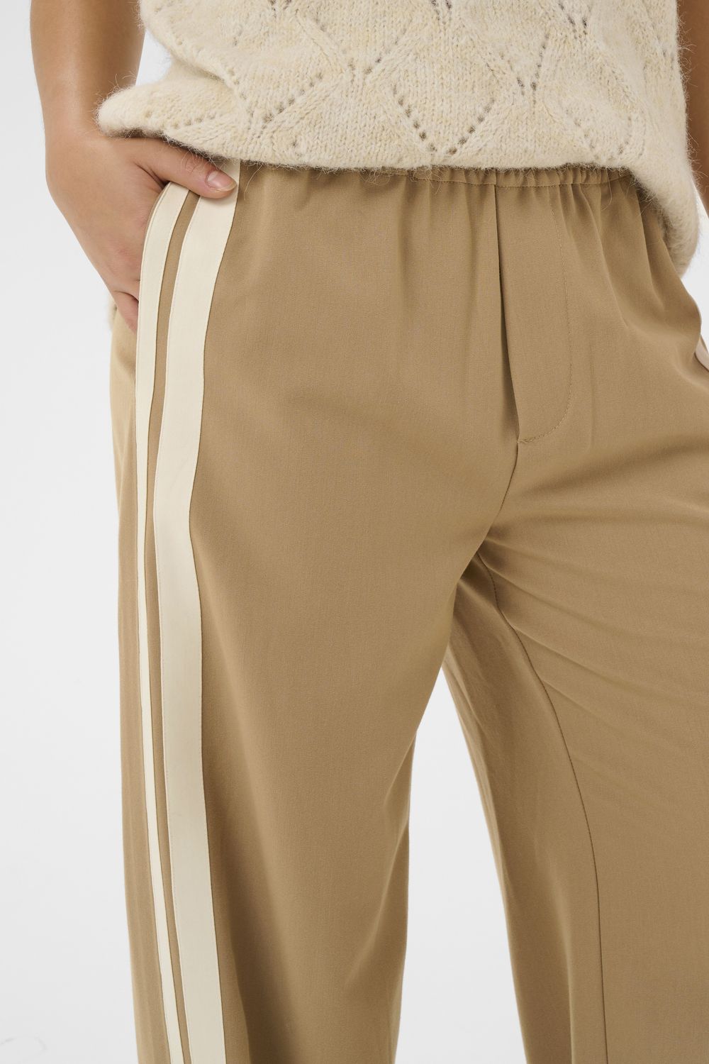 Pascale broek taupe