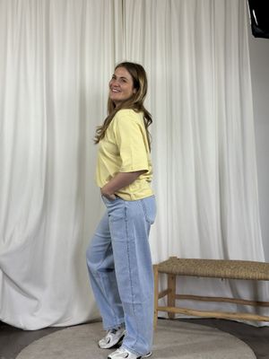 Jina t-shirt geel