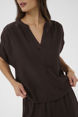 Milia blouse choco