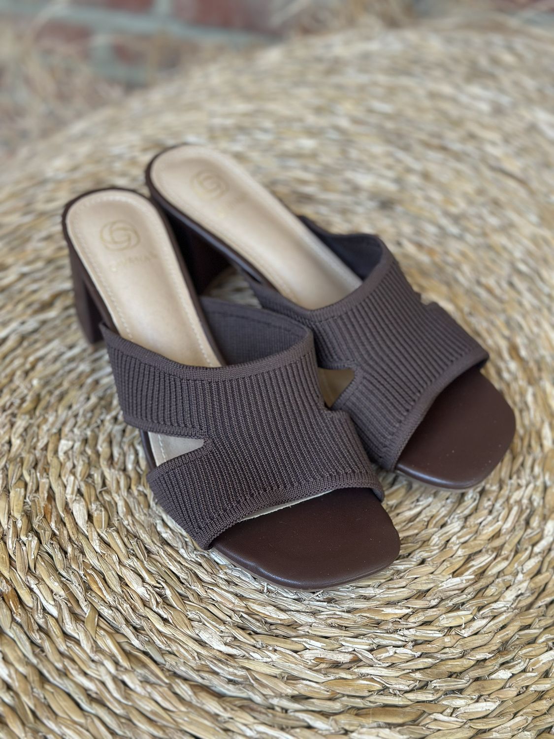 Mocha heels
