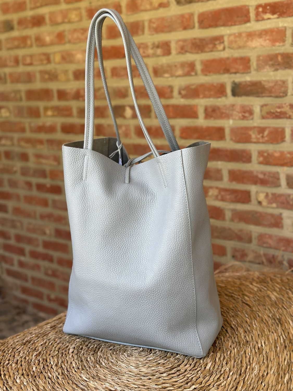 Mila shopper blauw