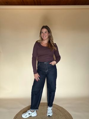 Ghita barrel jeans