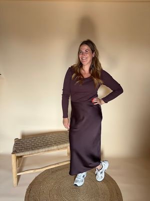 Lotte skirt burgundy