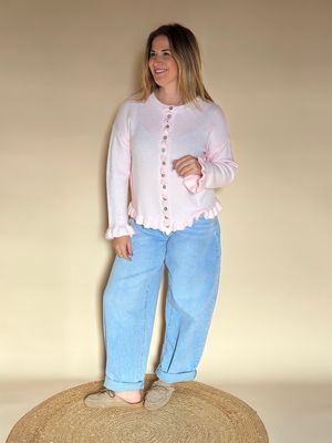 Livia ruffle cardigan