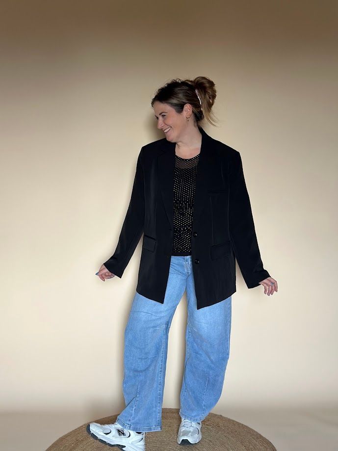 Bella blazer black