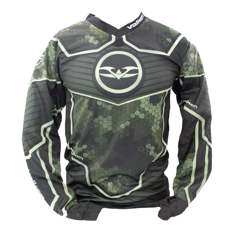Valken Jersey Fate GFX Olive Camo