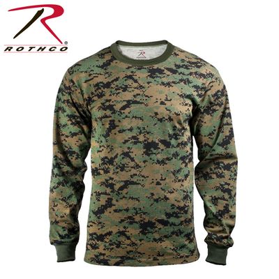 Long Sleeve T-Shirt Digital Woodland