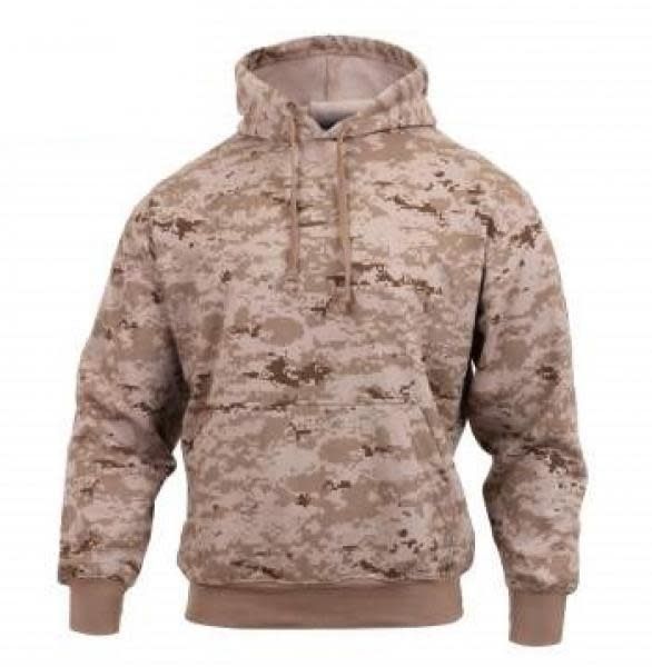 Hooded Sweatshirt Desert Digital
