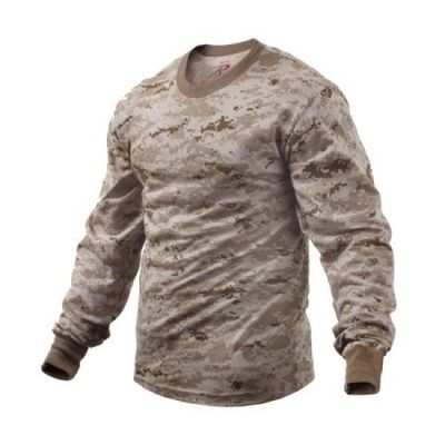 Long Sleeve T-Shirt Desert Digital