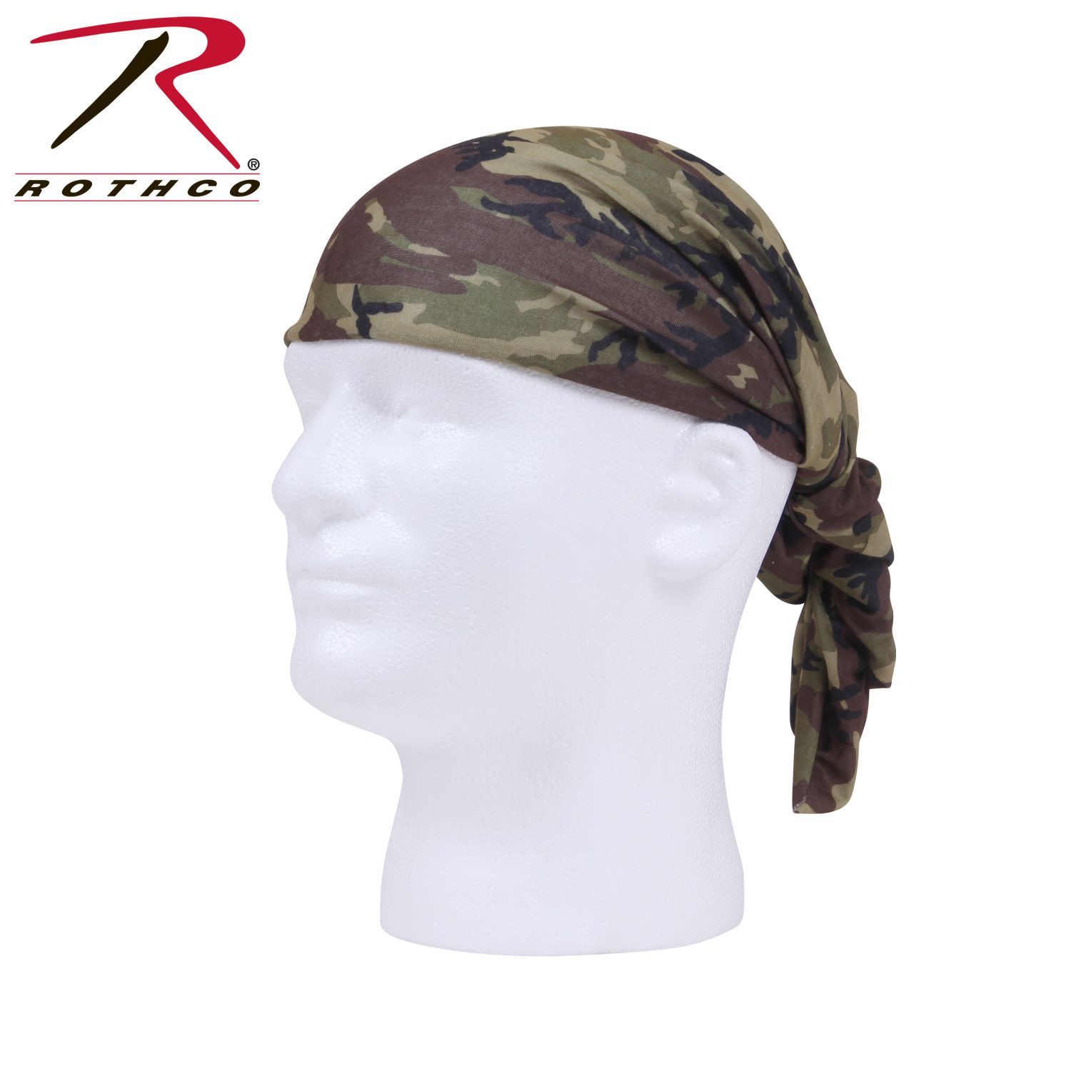 Multi-use Tactical Wrap - Woodland Camo