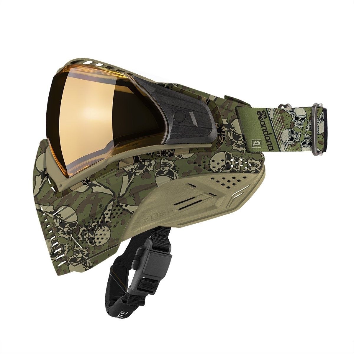 Push Paintball Unite Goggle - Sandana Olive
