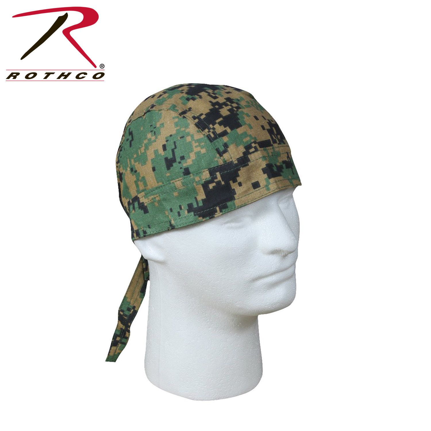 Rothco Tactical Headwrap Digital Woodland