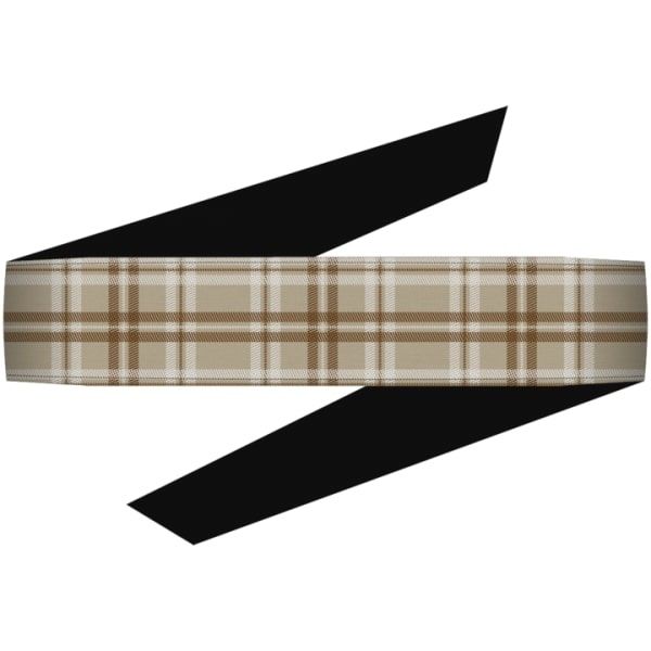 Dyzana Headband - Plaid Khaki