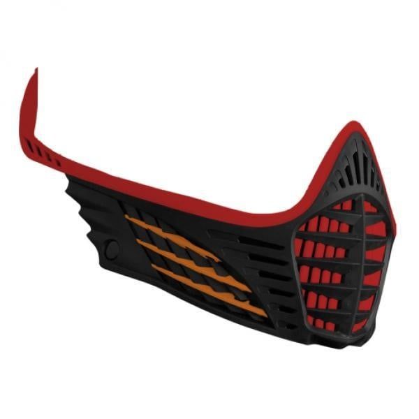 Virtue Vio Facemask Red/ Orange/ Black