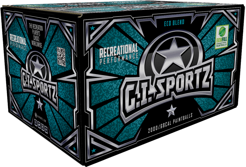 GI Sportz 68 Caliber 1 Star Paintballs 2000 count
