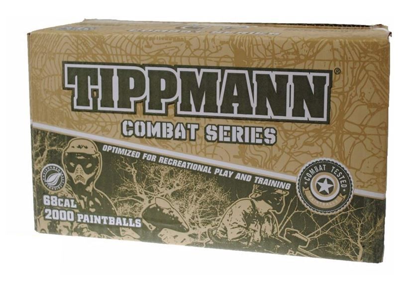 Tippmann Combat Paintballs 2000 Count (Non-Field)