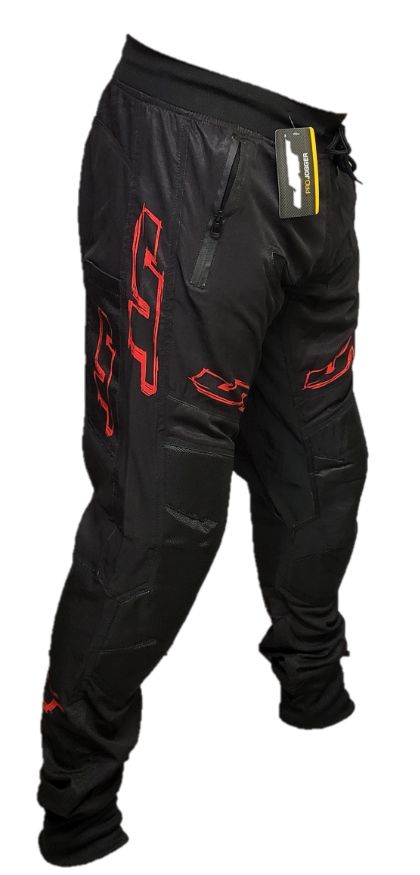 JT Paintball Pro Joggers Black/ Red