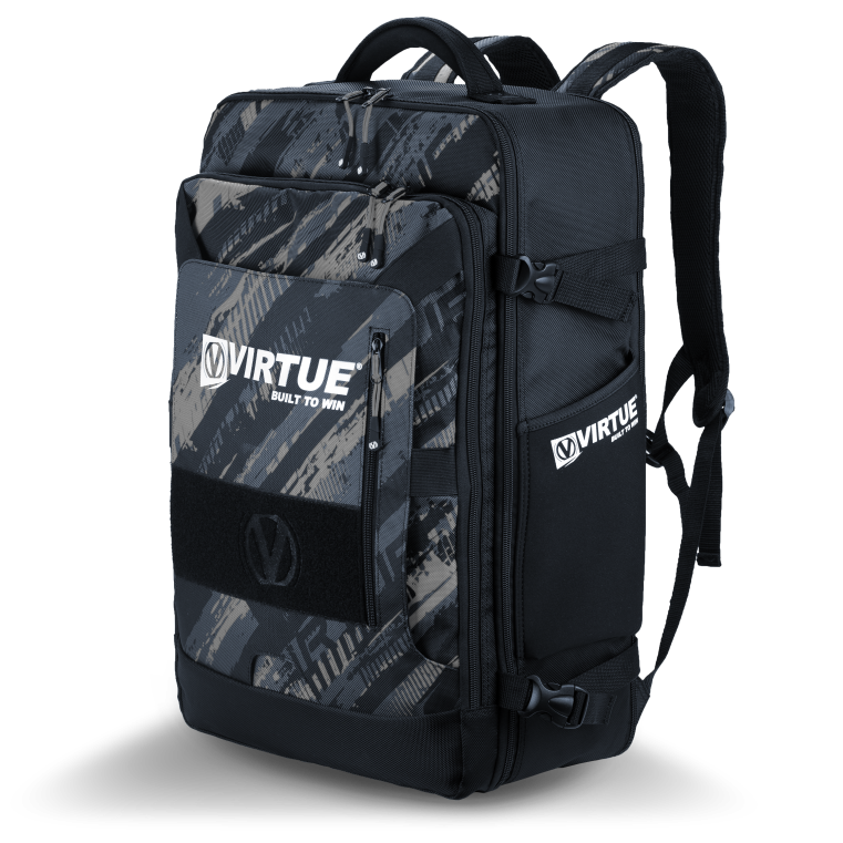 Virtue Gambler Backpack &amp; Gear Bag Graphic Black