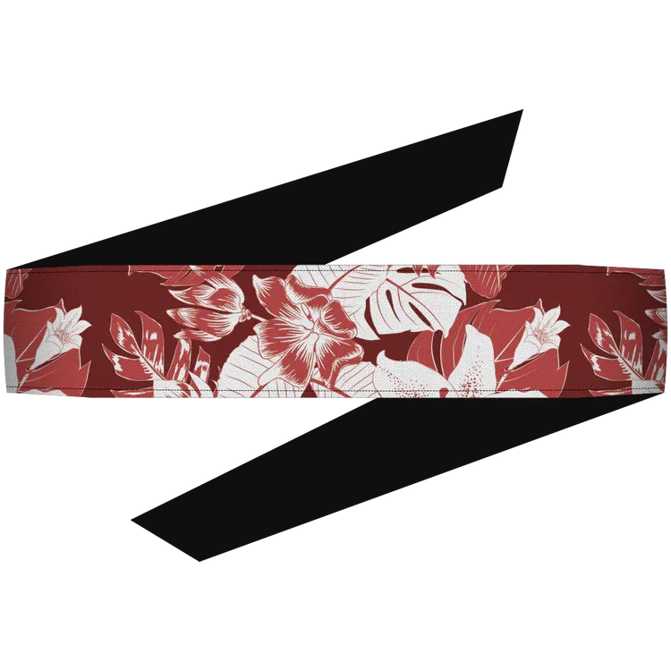 Dyzana Headband - Hawaiian Red