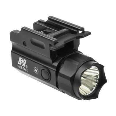 NC Star Compact Flashlight w/ Weaver mount
