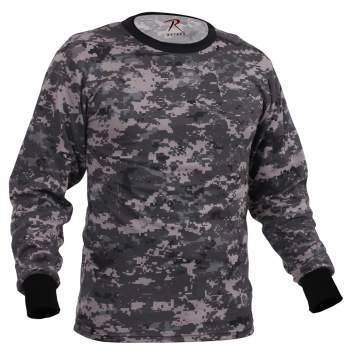 Long Sleeve T-Shirt Subdued Urban Digital