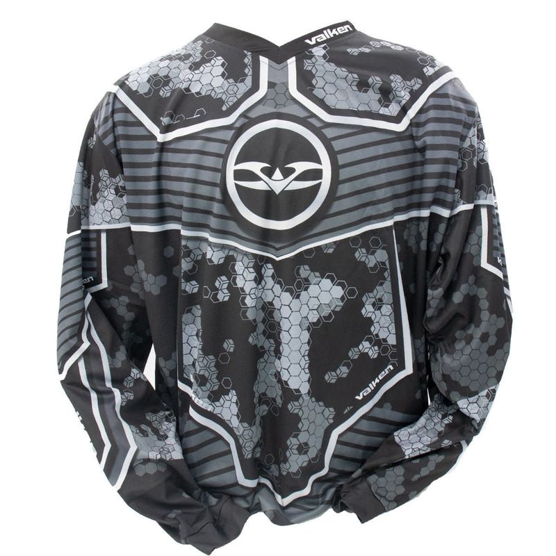 Valken Jersey Fate GFX Grey Camo