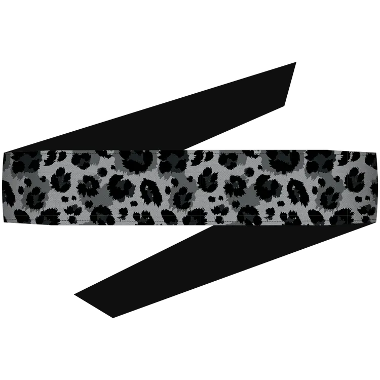 Dyzana Headband - Cheetah Grey