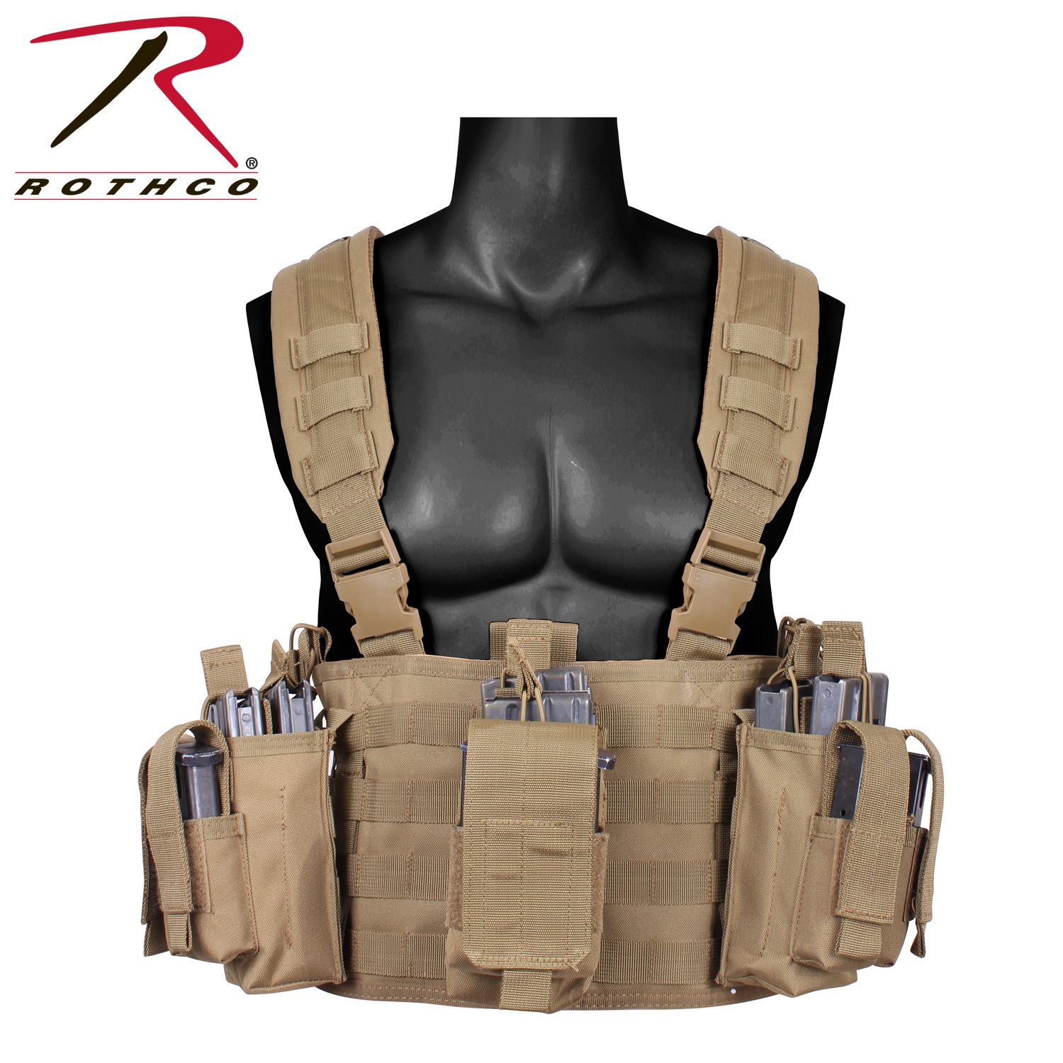 ROTHCO OPERATORS TACTICAL CHEST RIG - COYOTE