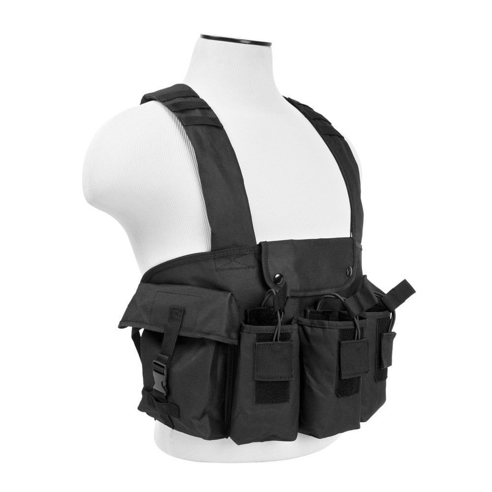 NC Star Chest Rig - AK Style Black