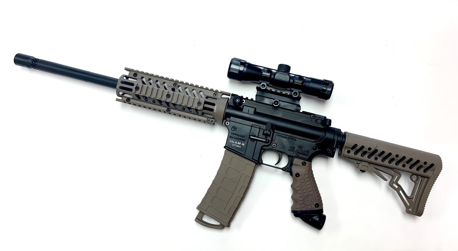 Tippmann TMC M4 Dark Earth - Sharpshooter Edition