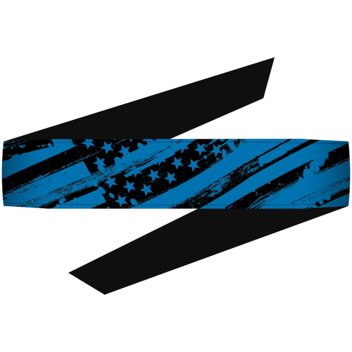 Dyzana Headband - Flag Blue