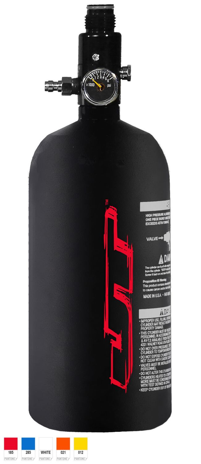 JT 48ci 3000 psi Compressed Air Tank - Red