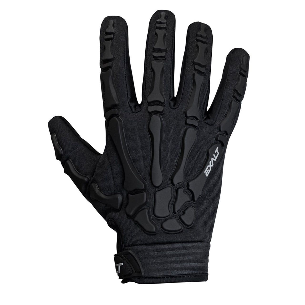 Exalt Death Grip Gloves Full Finger Black/ Black Large