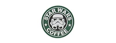 Star Wars and Coffee PVC Patch