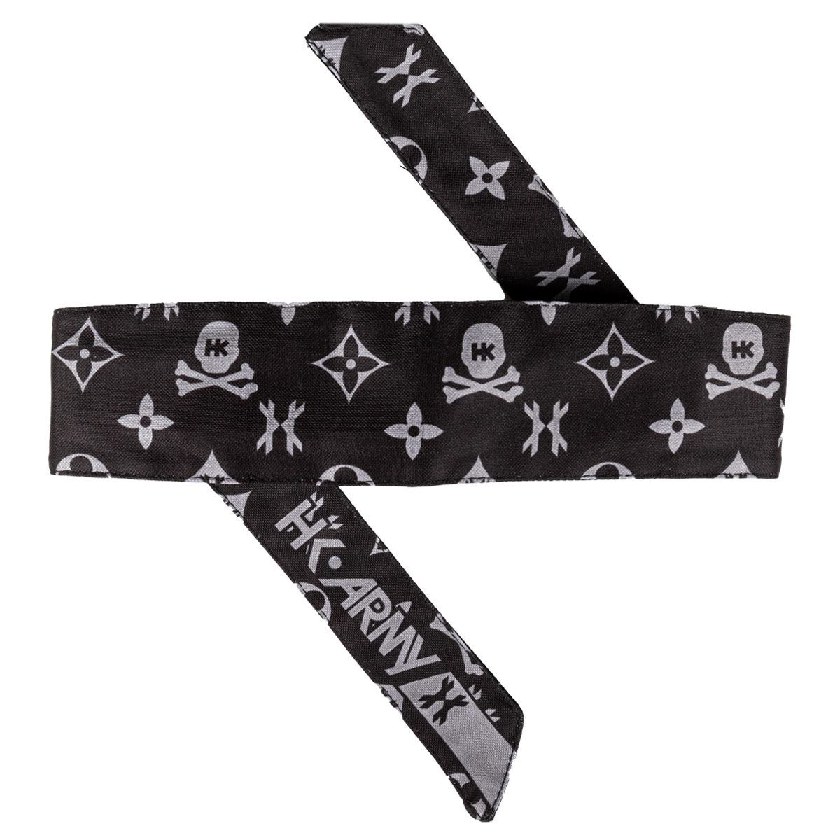 HK Army Headband Monogram Black/ Grey