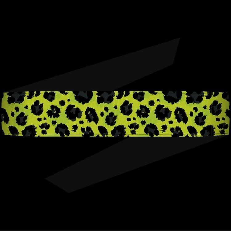 Dyzana Headband - Cheetah Lime