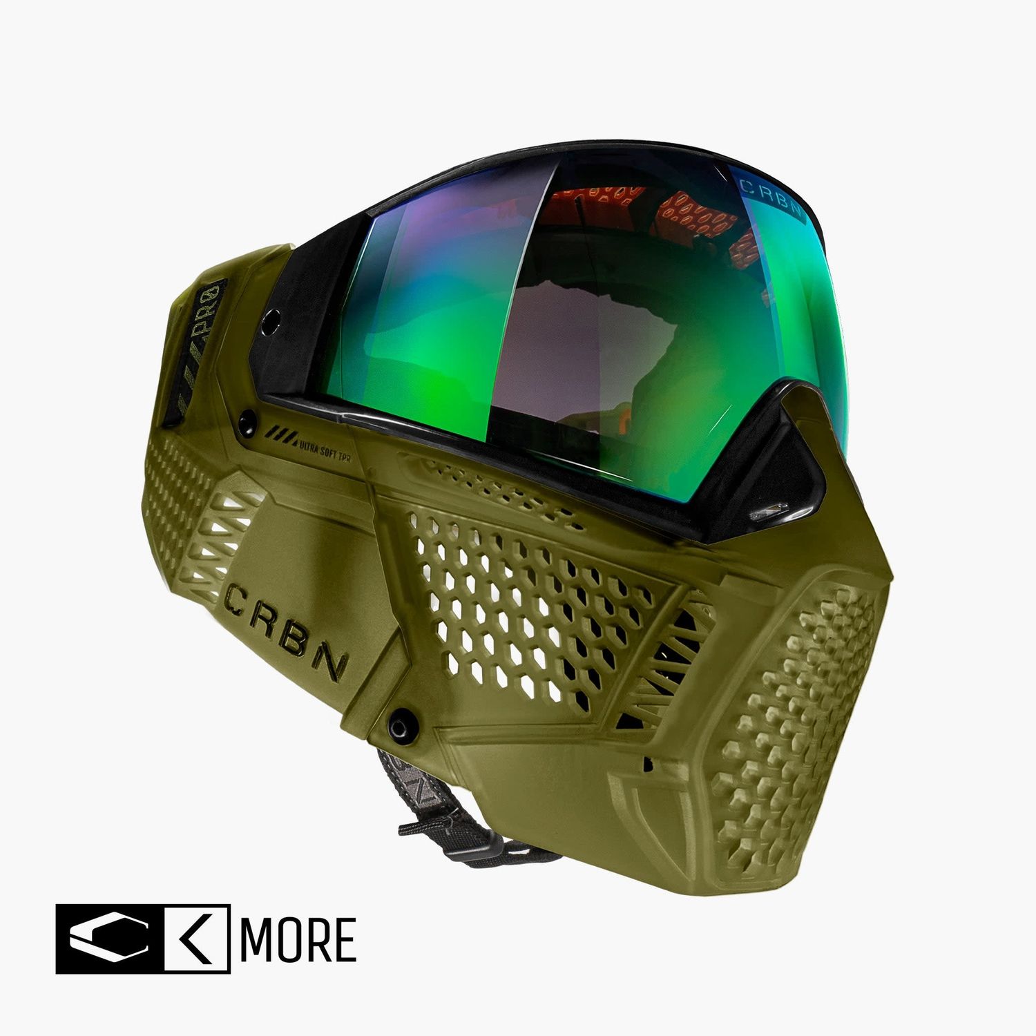 CRBN Goggles Zero Pro Moss- More Coverage