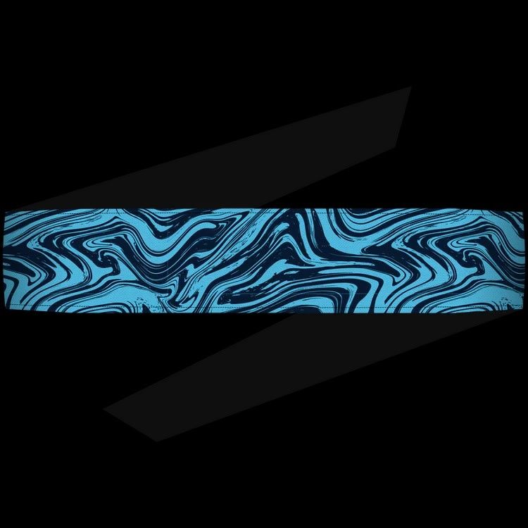 Dyzana Headband - Marble Blue
