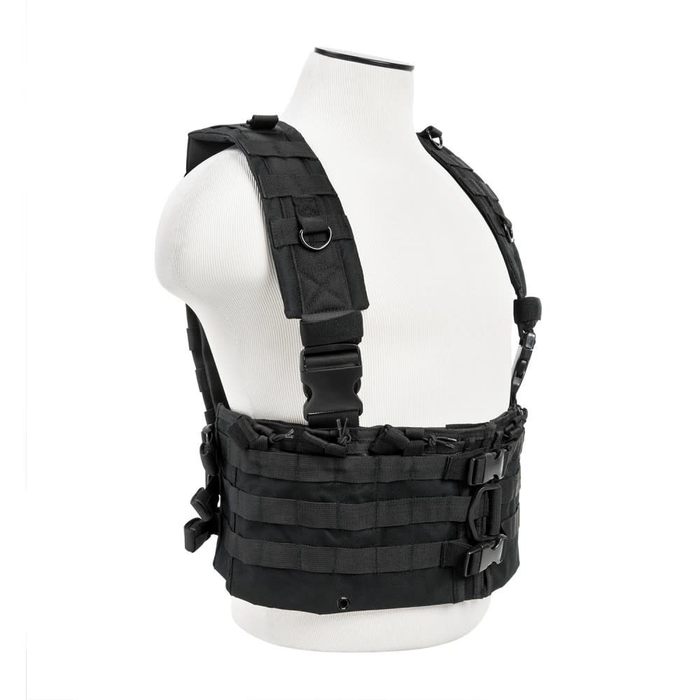 NC Star Chest Rig - AR Style Black