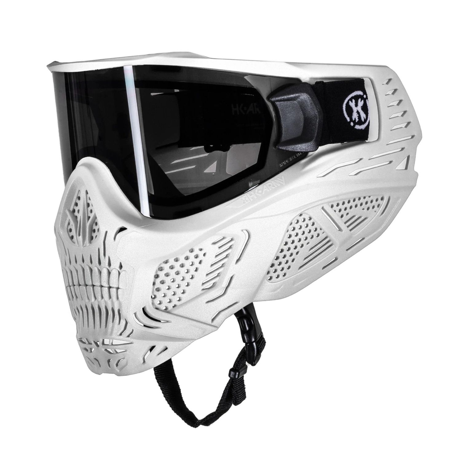 HK Army HSTL Skull Goggles - Ghost (White/ Smoke)