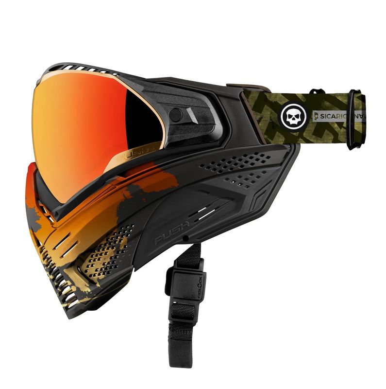 Push Paintball Unite Goggle - Fire Skull