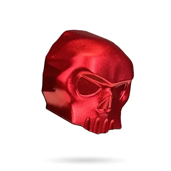 Infamous ETHA3 Skull Back Cap - Performance Red