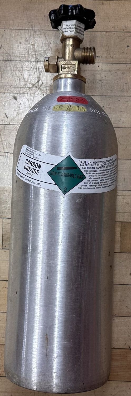 Pre Owned 5LB CO2 tank (Aluminum)
