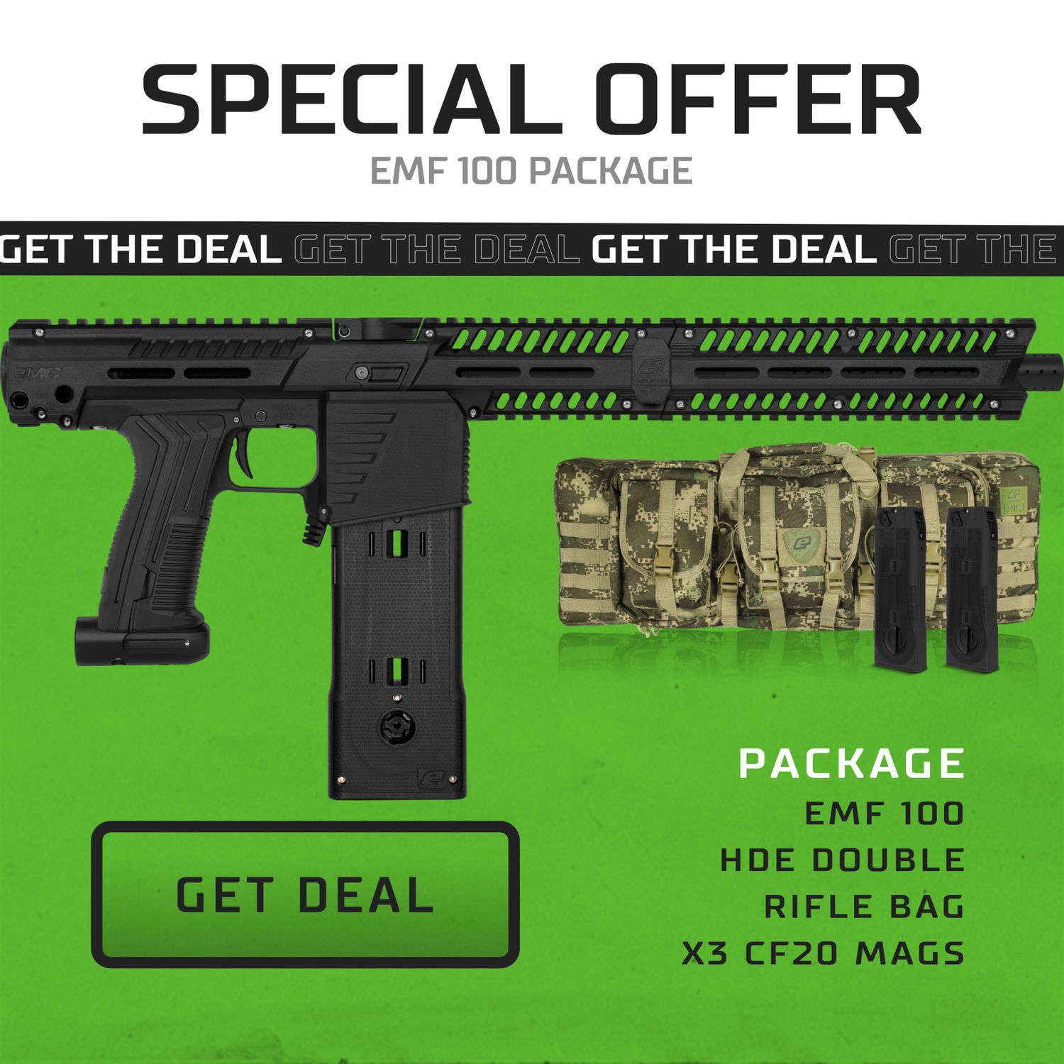 Planet Eclipse EMF100 Package - Black