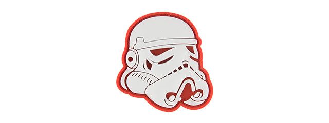 Stormtrooper Red PVC Patch