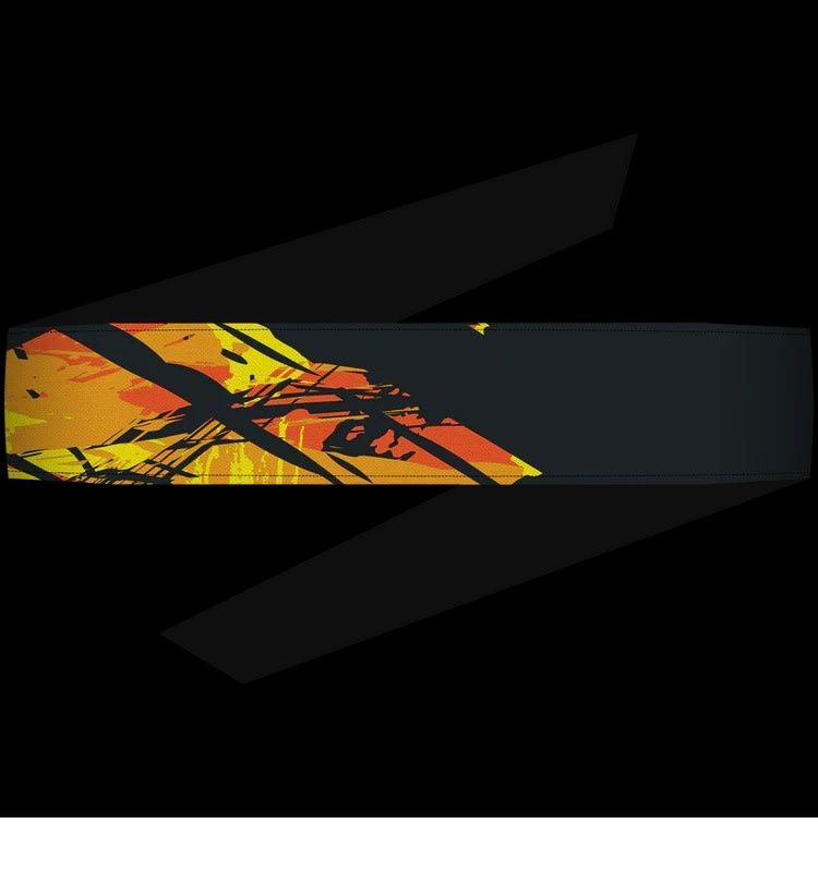 Dyzana Headband - Slash Orange