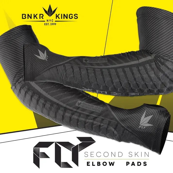 Bunkerkings Fly Compression Elbow Pads XL/XXL