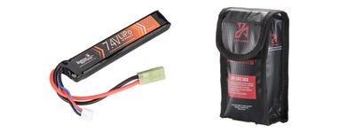 Lancer Tactical 7.4V 1100mAh 15C Stick Lipo Battery (Tamiya)