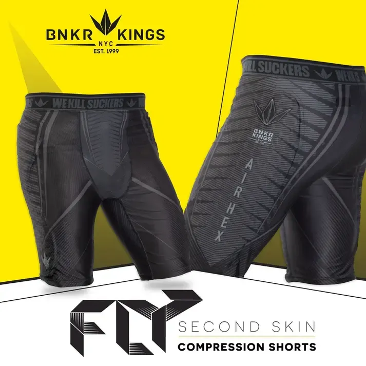 Bunkerkings Fly Compression Slide Shorts S/M